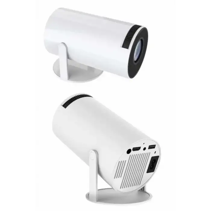 AsilTech Ayaklı Projeksiyon Taşınabilir Mini Projektör Sinema Projektörü Android