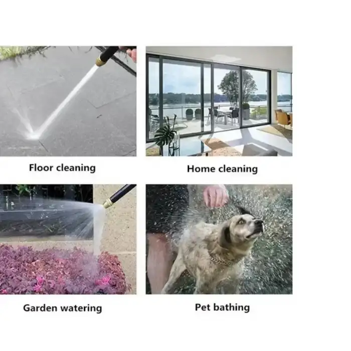 AsilTech Ayarlanabilir Basınçlı Çok Fonksiyonlu Yıkama Tabancası