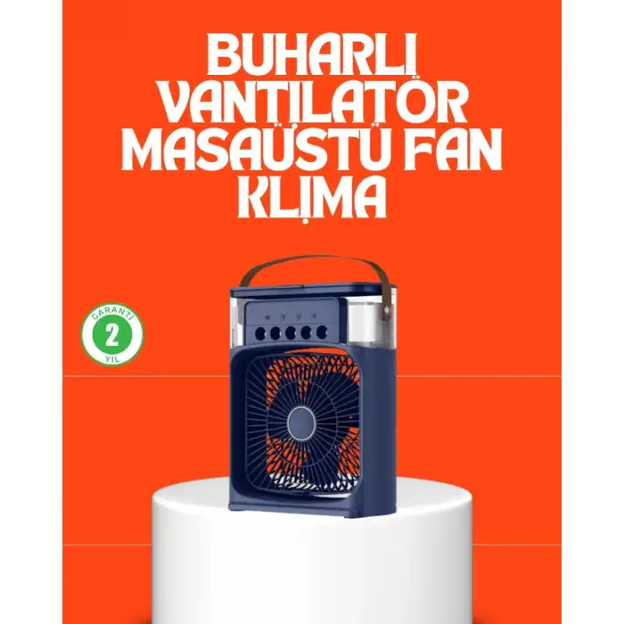 AsilTech Ayarlanabilir Hız ve Yönlü Yüksek Performanslı Masaüstü Fan