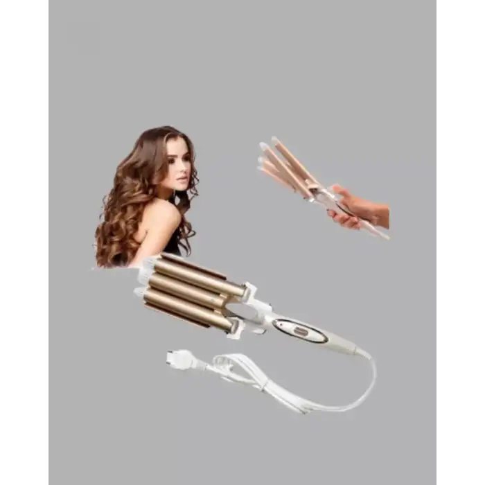 AsilTech Ayarlanabilir Isılı Bukle Saç Maşası