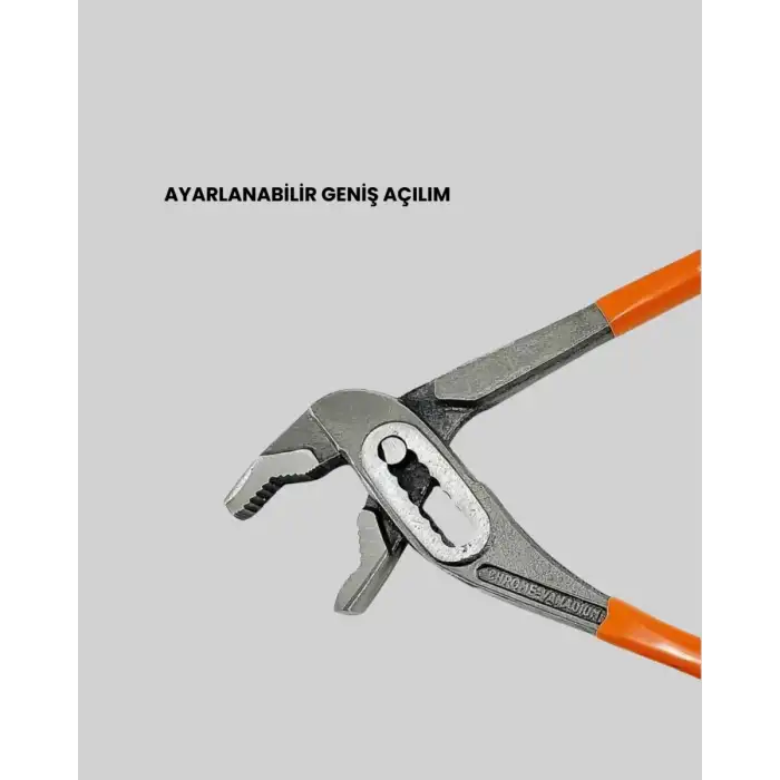 AsilTech Ayarlanabilir Papağan Pense Çelik Gövde Profesyonel Kurbağacık