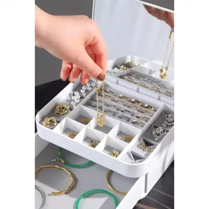 AsilTech Aynalı Takı Organizeri