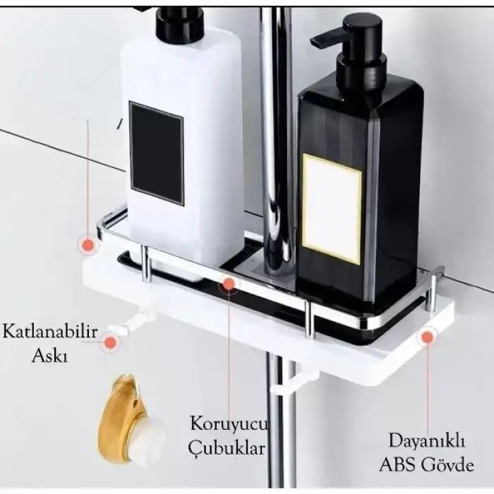 AsilTech Banyo Duş Organizer