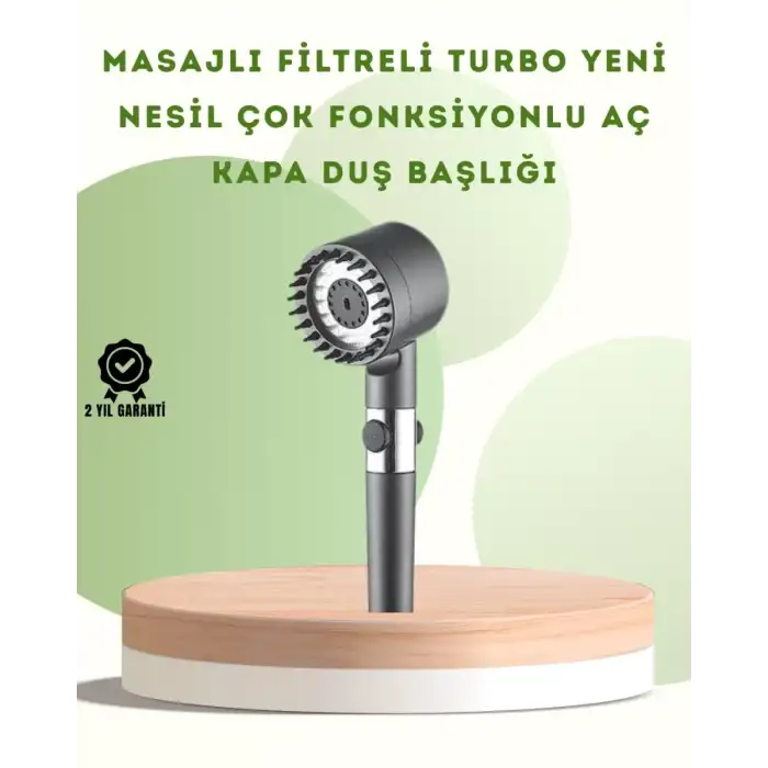 AsilTech Banyo İçin Filtreli Duş Başlığı Pratik Kullanım