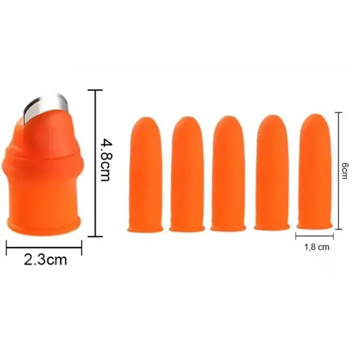 AsilTech Baş Parmak Sebze Ayıklayıcı Set Kadın