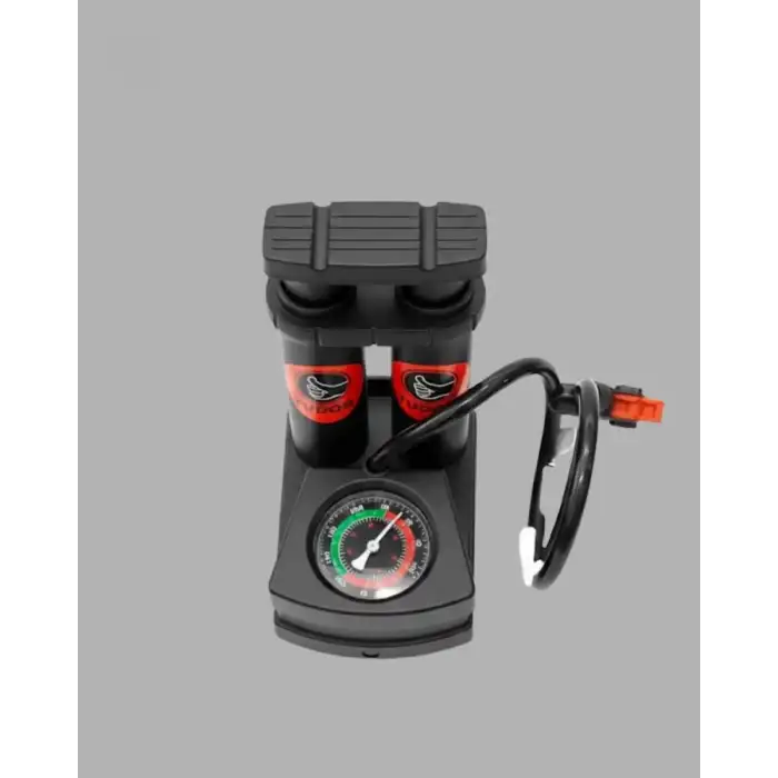 AsilTech Basınç Saatli Ayak Pompası Bisiklet ve Araç Uyumlu