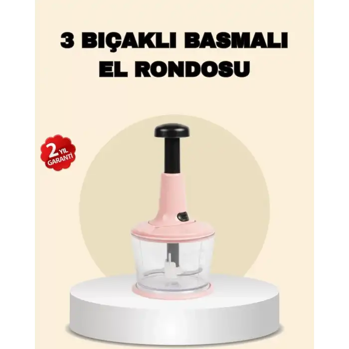 AsilTech Basmalı Manuel Rondo Hızlı ve Zahmetsiz Doğrama