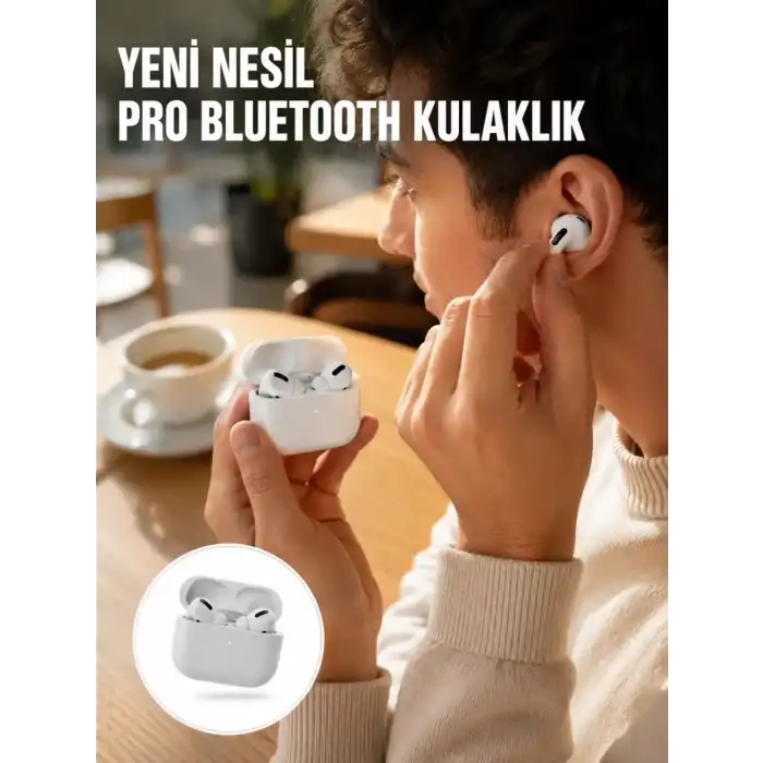 AsilTech Beyaz Android ve İOS Uyumlu Yüksek Performanslı Uzun Pil Ömrü Yeni Nesil
