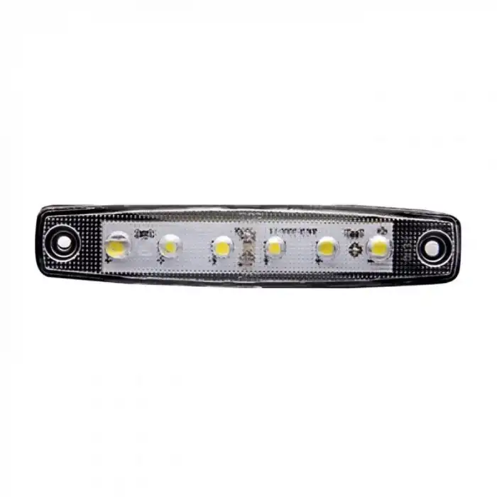 AsilTech Beyaz Parmak Led Dorse Lamba 6 Ledli 12-24V