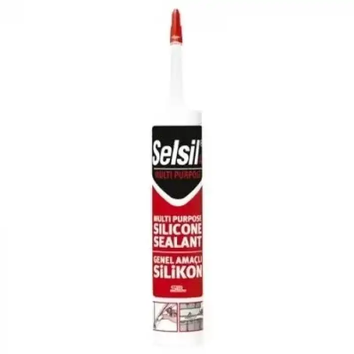 AsilTech Beyaz Universal Silikon - 280 gr - Genel Amaçlı