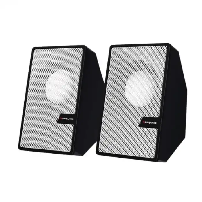 AsilTech Beyaz USB 2.0 + 3.5mm USB Hoparlör