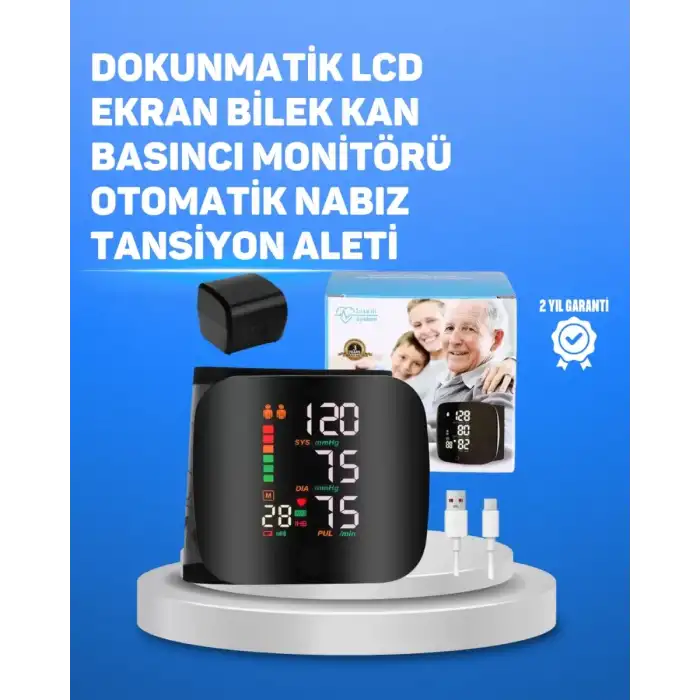 AsilTech Bilek Tipi Dijital Tansiyon Ölçüm Cihazı