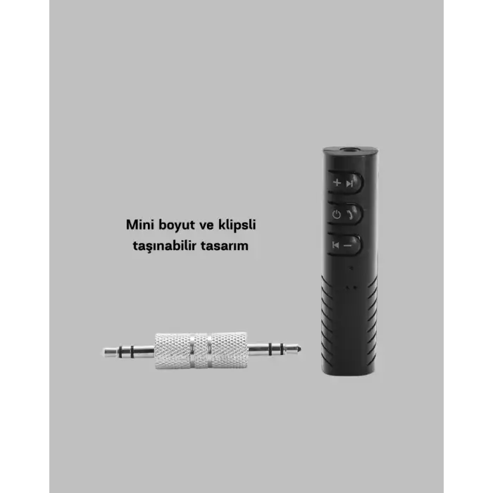 AsilTech Bluetooth 4.1 Müzik Alıcısı 3.5mm Aux Girişli Mini Kablosuz Adaptör