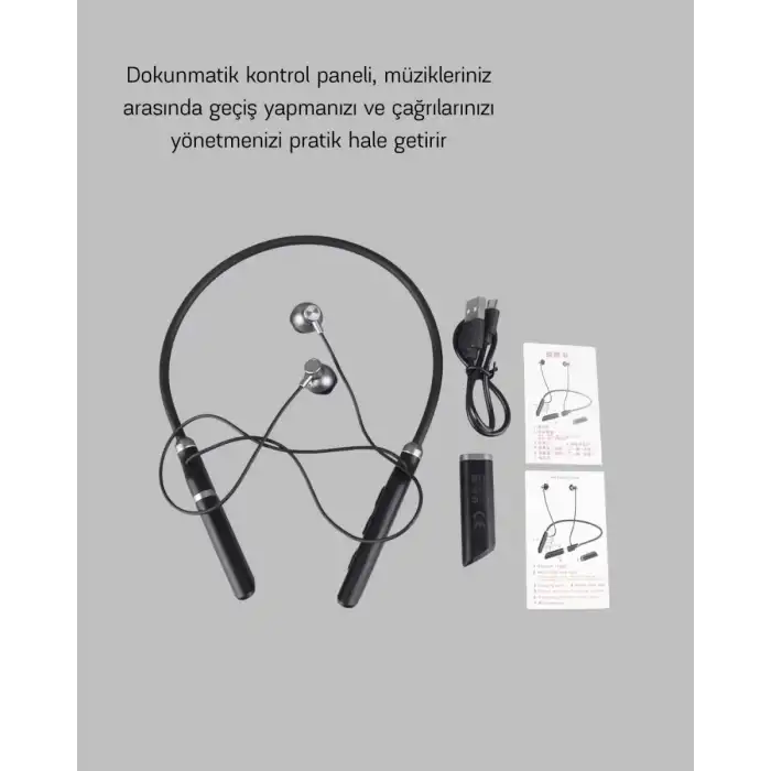 AsilTech Bluetooth 5.0 ANC Kulaklık – Dokunmatik Kontrol, Kristal Netliğinde Mikrofonlu