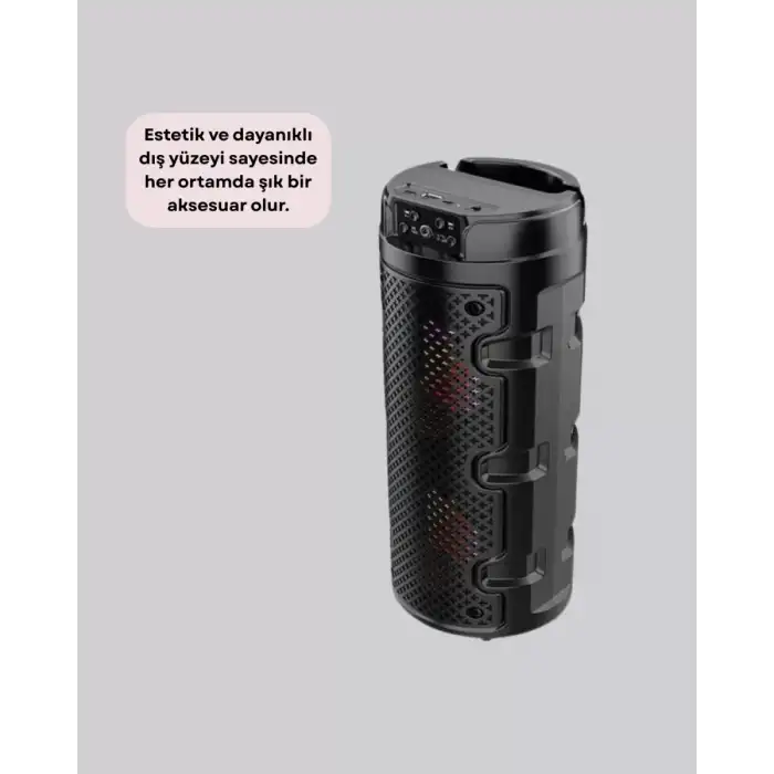 AsilTech Bluetooth 5.0 Destekli Yüksek Ses Kaliteli Hoparlör
