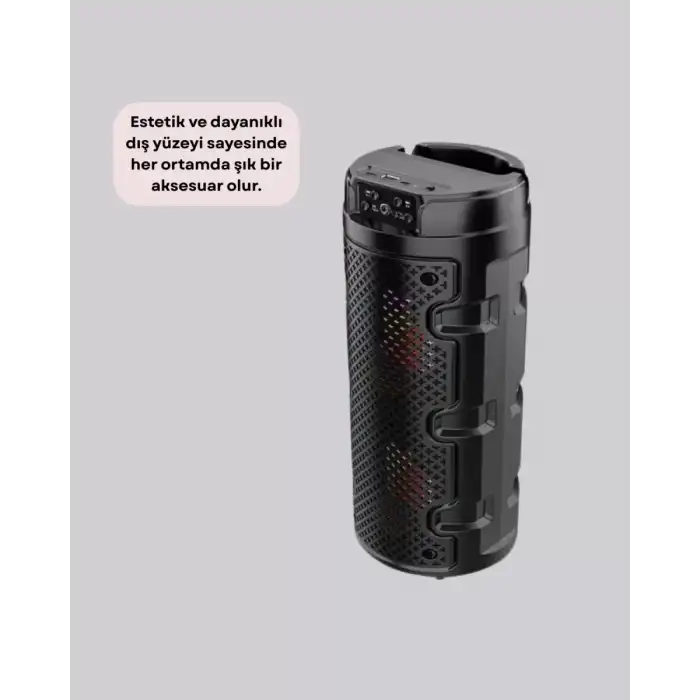 AsilTech Bluetooth 5.0 Destekli Yüksek Ses Kaliteli Hoparlör Yeni Nesil