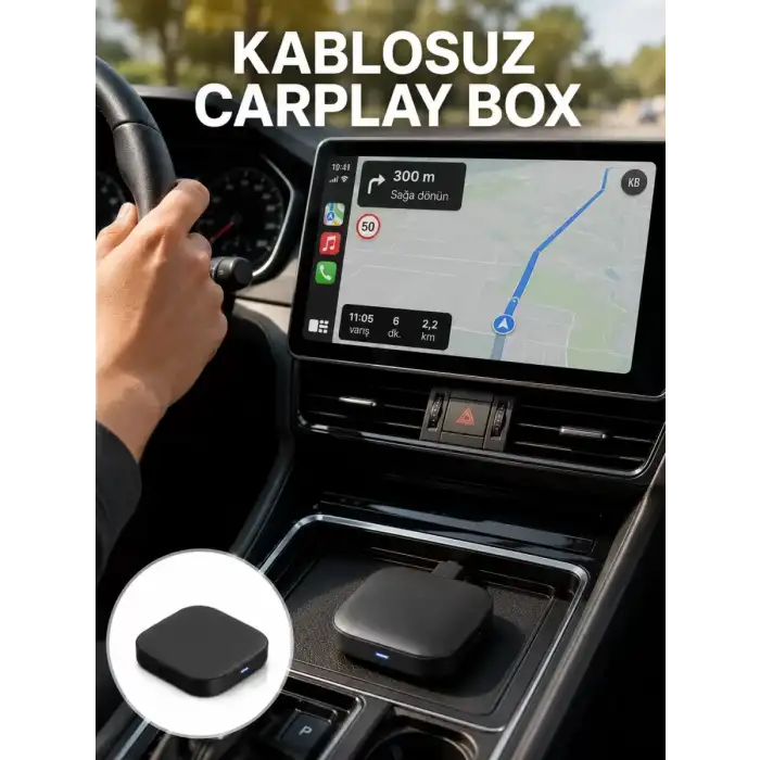 AsilTech Bluetooth 5.0 Kablosuz Android Auto Araç İçi Adaptör Yeni Nesil