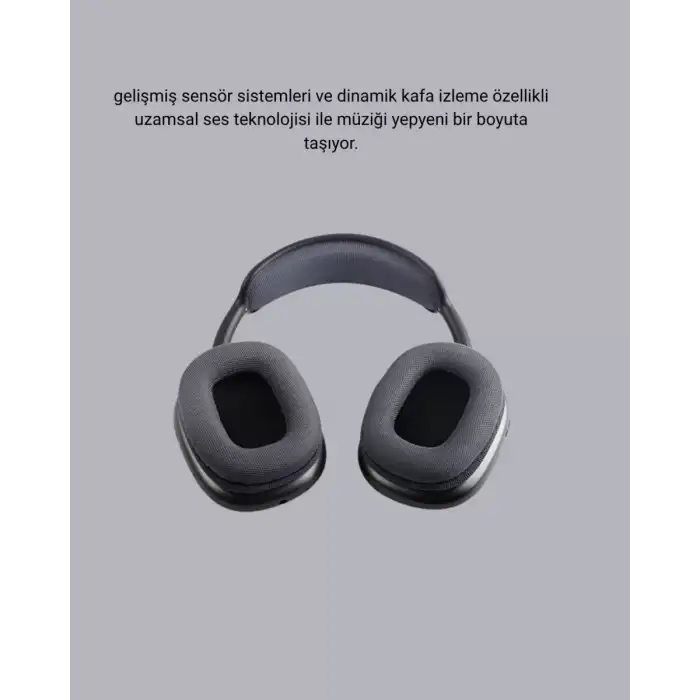 AsilTech Bluetooth 5.0 Kulak Üstü Kulaklık – Gürültü Engelleme, Uzamsal Ses, Hızlı Şarj