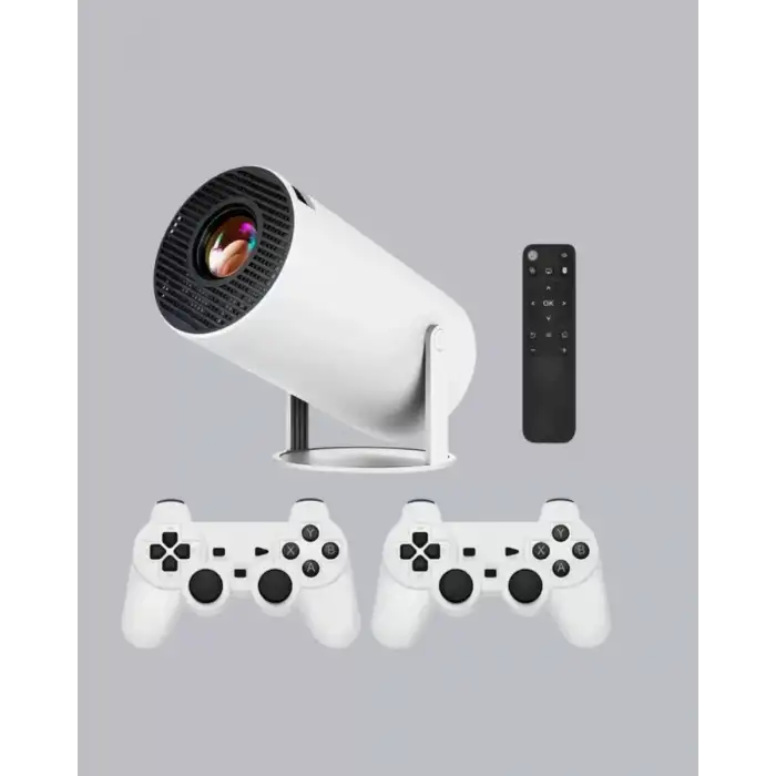 AsilTech Bluetooth 5.0 ve Wi-Fi 6 Akıllı 4K Projeksiyon