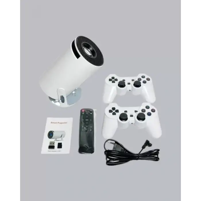 AsilTech Bluetooth 5.0 ve Wi-Fi 6 Akıllı 4K Projeksiyon