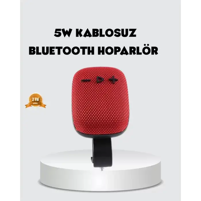 AsilTech Bluetooth 5.1 Kablosuz Hoparlör – Güçlü Bas, FM Radyo ve Çoklu Giriş Destekli