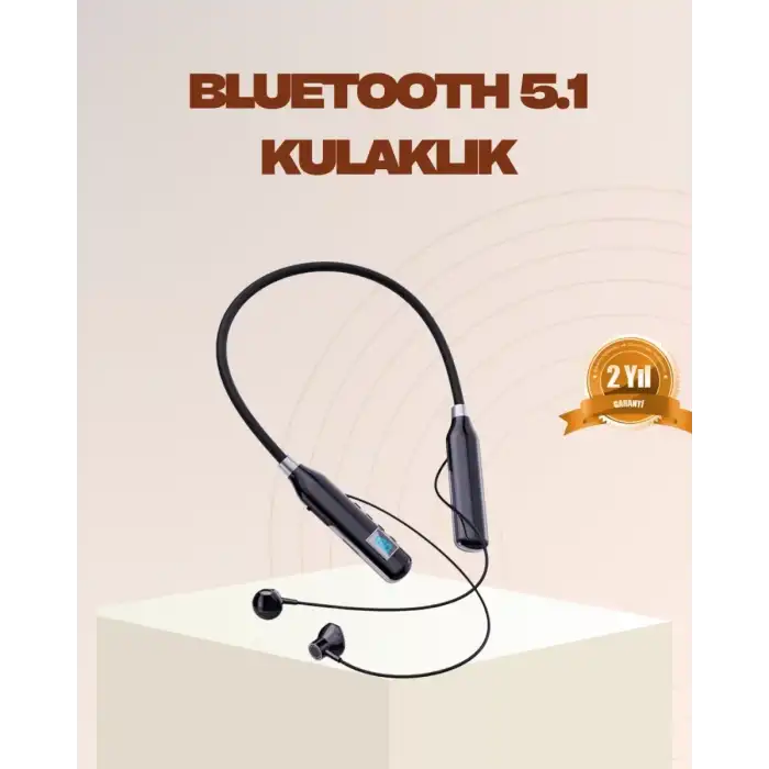 AsilTech Bluetooth 5.1 Kablosuz Kulaklık – Net Ses ve Güçlü Bağlantı