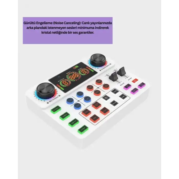 AsilTech Bluetooth Bağlantılı Karaoke ve Yayın Ses Kontrol Ünitesi