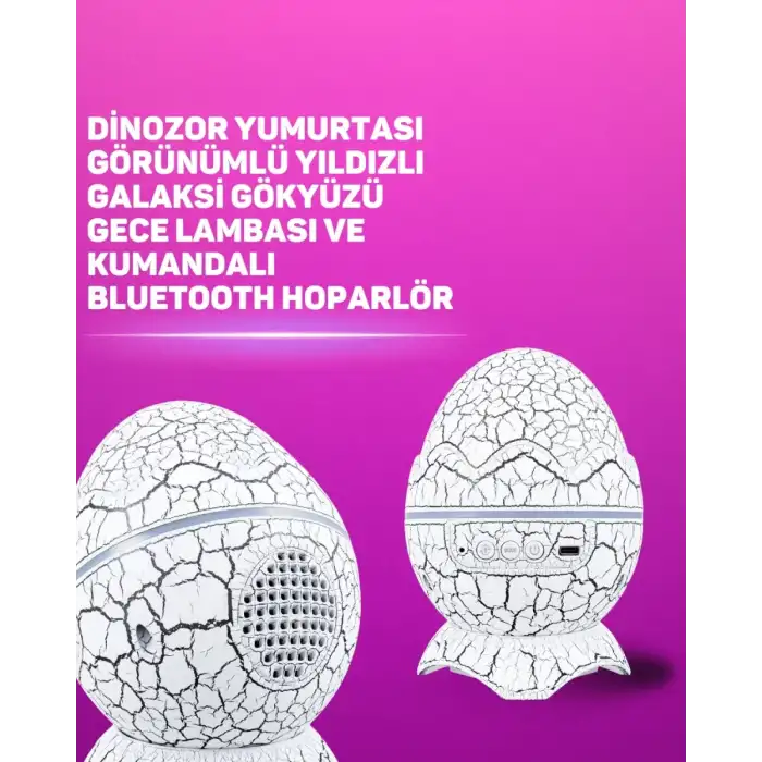 AsilTech Bluetooth Hoparlör Özellikli 7 Renkli Gece Aydınlatması