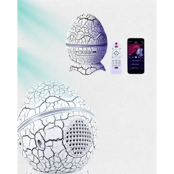 AsilTech Bluetooth Hoparlör Özellikli 7 Renkli Gece Aydınlatması