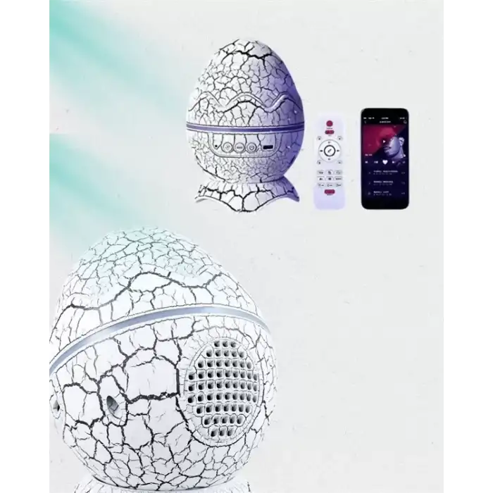 AsilTech Bluetooth Hoparlör Özellikli 7 Renkli Gece Aydınlatması