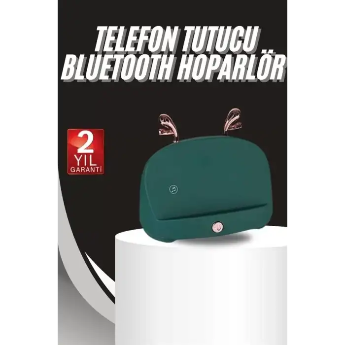 AsilTech Bluetooth Hoparlör Uzun Pil Ömrü Yüksek Ses Kaliteli Kablosuz Telefon Tutma