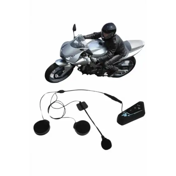 AsilTech Bluetooth Kask Kulaklığı Intercom 5.0 Bluetooth Android ve İOS Uyumlu