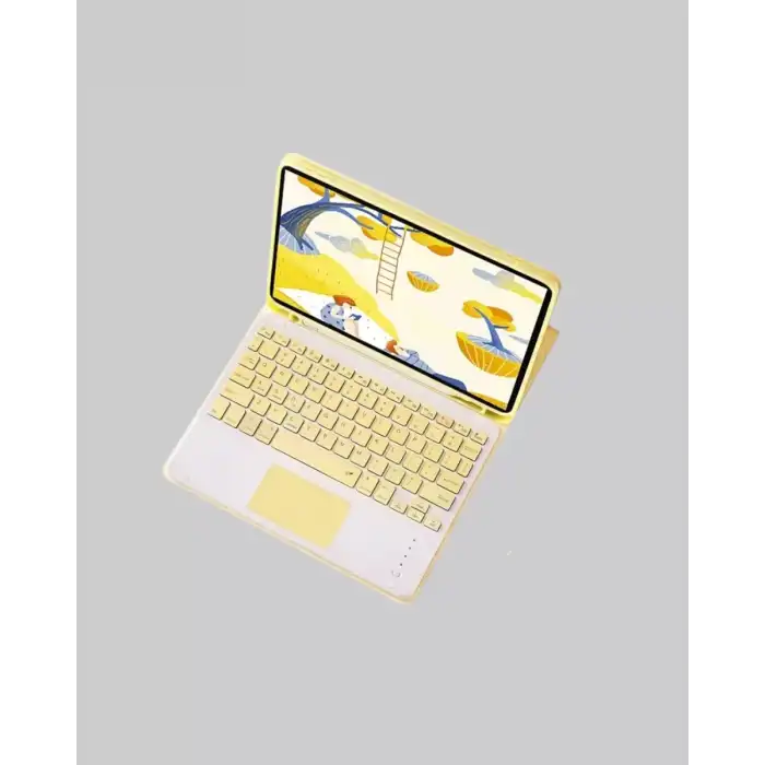 AsilTech Bluetooth Klavye – Kablosuz, Sessiz Tuşlu, Android iOS Windows Uyumlu, Kompakt Taşınabilir Tasarım