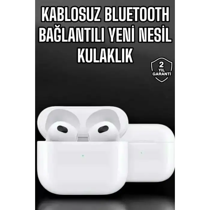AsilTech Bluetooth Kulaklık 3.Nesil Kablosuz Uzun Pil Ömrü Dokunmatik Kontrol