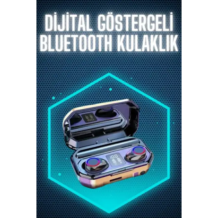 AsilTech Bluetooth Kulaklık Android ve İOS Uyumlu ANC Özellikli Dijital Şarj Göstergeli