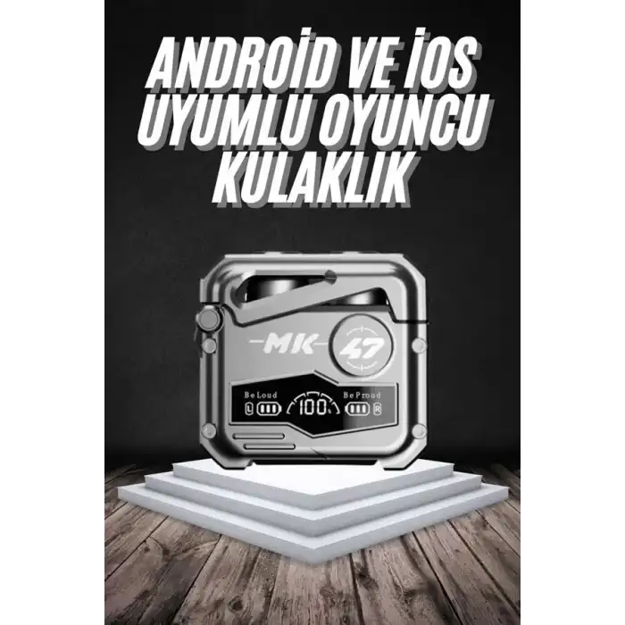 AsilTech Bluetooth Kulaklık Dokunmatik Kontrol Tws kablosuz kulaklık Hi-fi Stereo