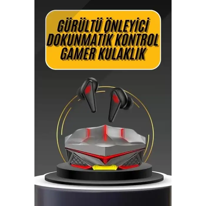 AsilTech Bluetooth Kulaklık HD Ses Kaliteli Işıklı Metal Kasa Ios Android Uyumlu Mikrofonlu