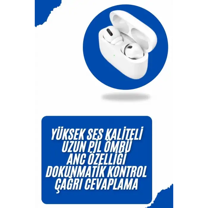 AsilTech Bluetooth Kulaklık Kulak İçi Silikonlu Stereo Yüksek Ses Kaliteli Dokunmatik
