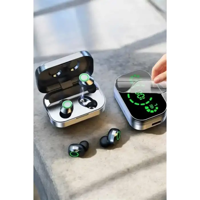 AsilTech Bluetooth Kulaklık Mikrofonlu Dokunmatik Kontrol ANC Özelliği