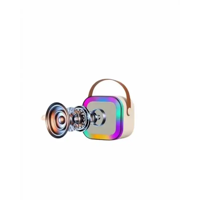 AsilTech Bluetooth, USB ve AUX Girişli Çok Fonksiyonlu Karaoke Hoparlör