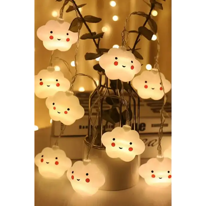 AsilTech Bulut Şeklinde Led Şerit Lamba 12 Adet