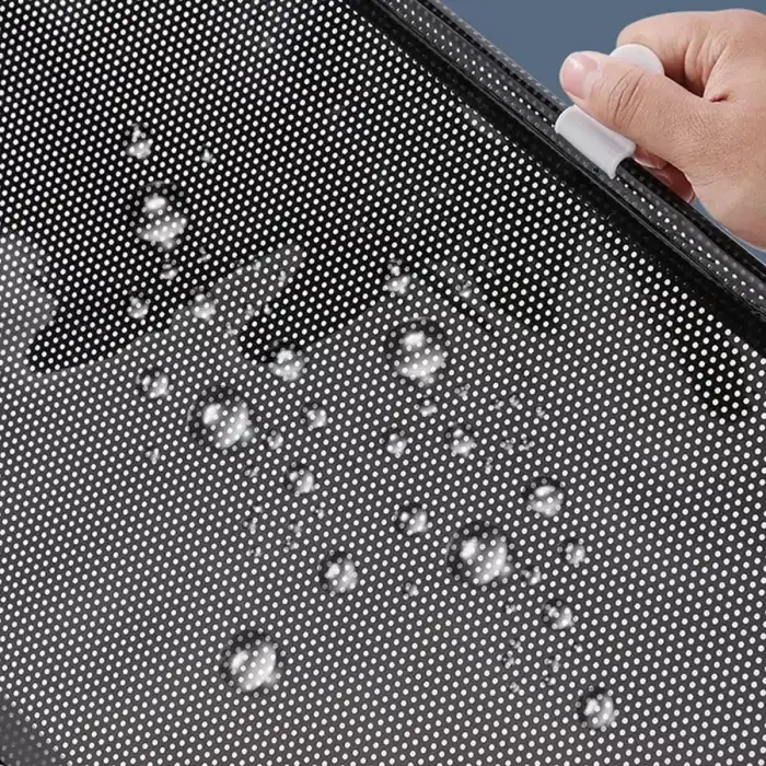 AsilTech Cam Paneli Güneşlik - PVC Perde - Vantuzlu Montaj