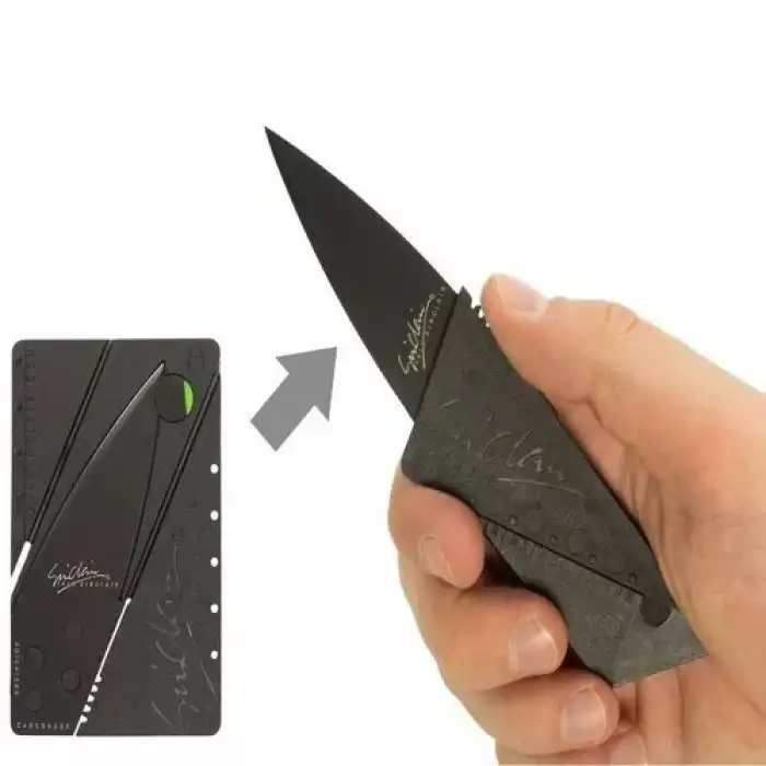 AsilTech Cardsharp Kredi Kartı Şeklinde Bıçak Kutusuz