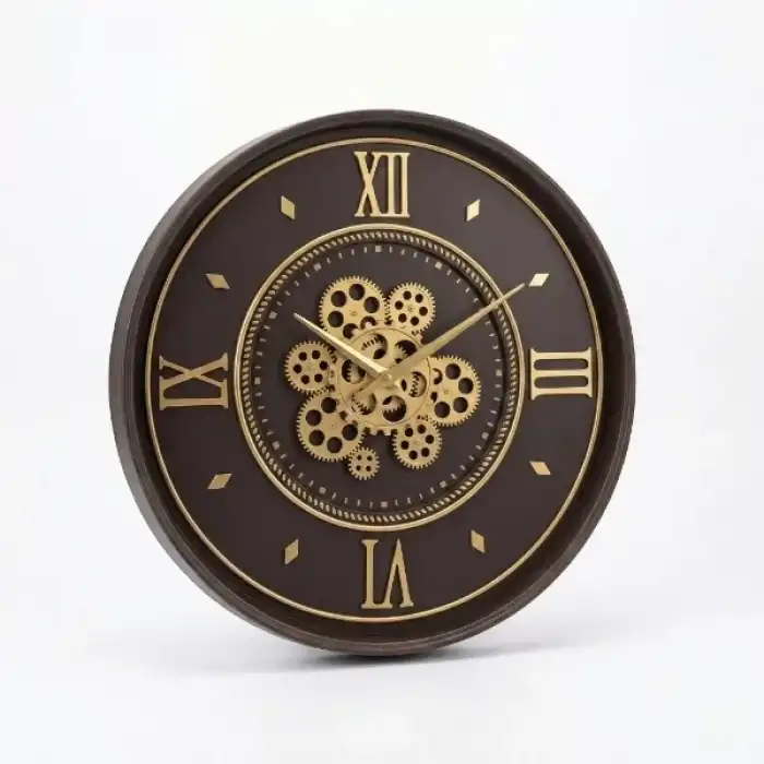 AsilTech Çarklı Duvar Saati 55 cm