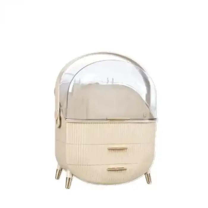 AsilTech Çekmeceli Kozmetik Organizer Beyaz