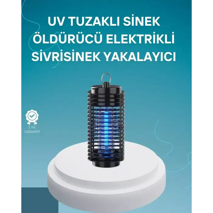 AsilTech Çevre Dostu Elektrikli Sivrisinek Öldürücü Lamba – 50m² Etki Alanı