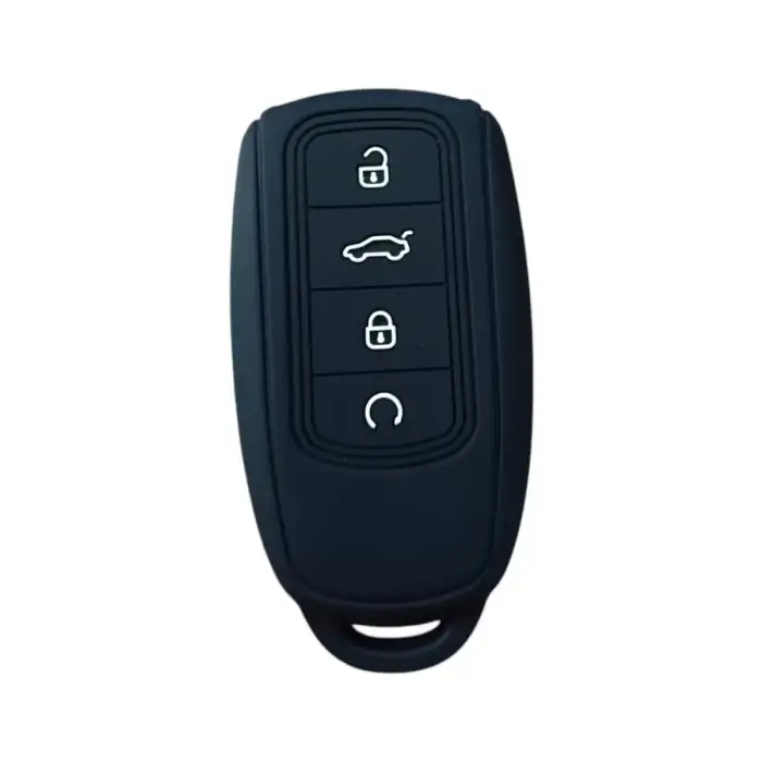 AsilTech Chery Omada Tiggo 7-8 Uyumlu Silikon Oto Anahtar Kumanda Kabı Siyah