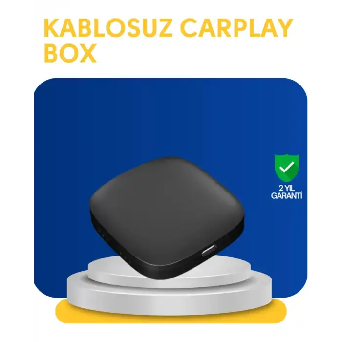 AsilTech Çift Bant WiFi Android Auto Kablosuz Bağlantı Cihazı