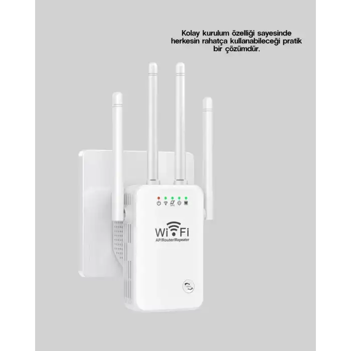 AsilTech Çift Bantlı Otomatik Kurulum WiFi Repeater Menzil Genişletici