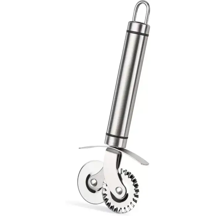 AsilTech Çift Başlıklı Pizza Hamur Bıçağı